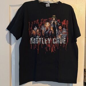 Motley Crue Carnival of sins 2005 vintage Black Cotton T-Shirt